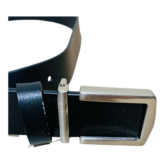 NWT Men’s A.X.N.Y. Leather Belt Size 32-34 in - Picture 3 of 5